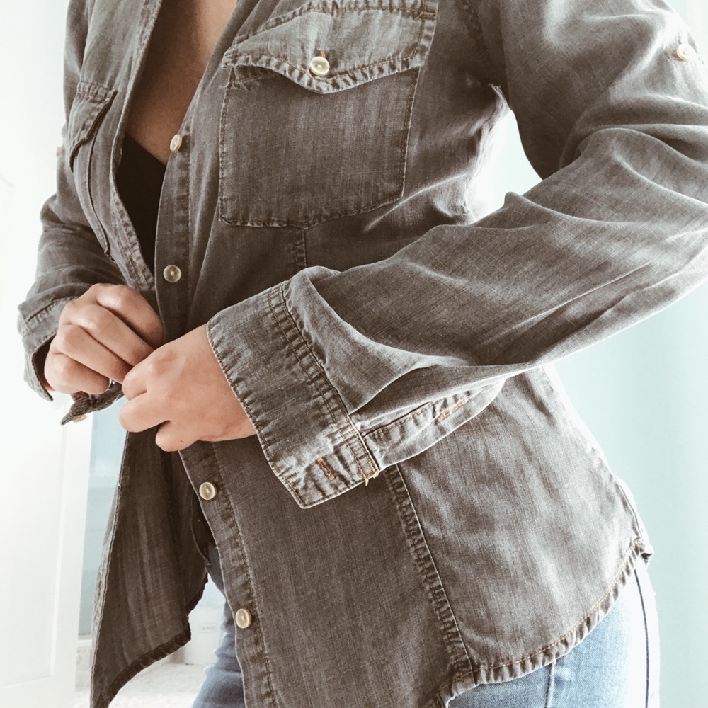 Cloth & Stone Button-Up Shirt